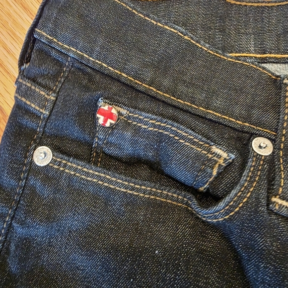 Hudson Dark Wash Jeans - Picture 6 of 7